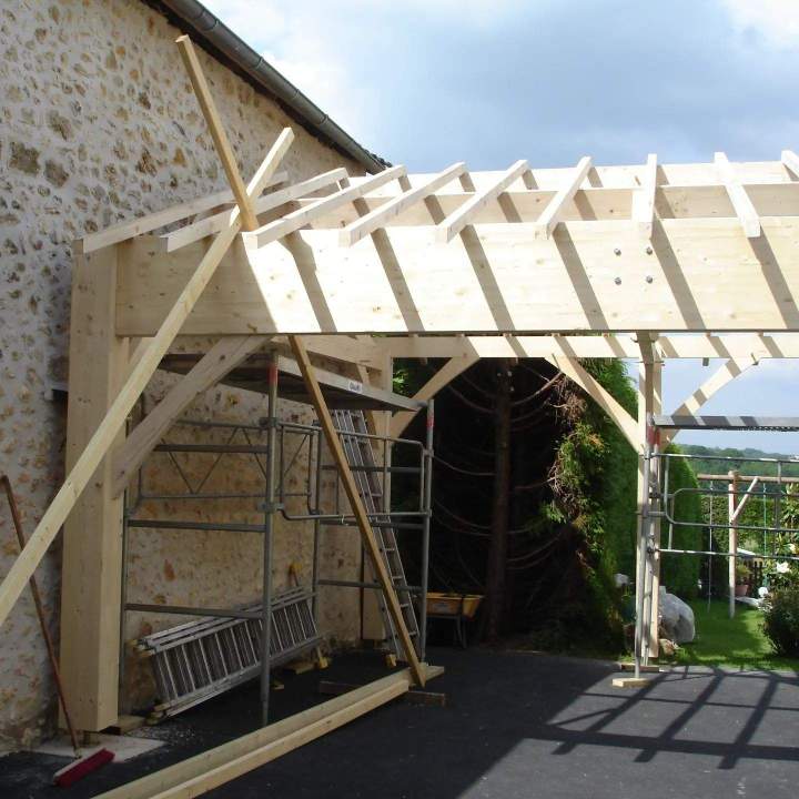 Extension de maison en bois, pour agrandir votre espace