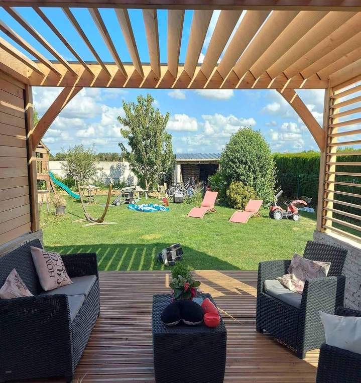 Aménagement extérieur en bois Près de Noyon