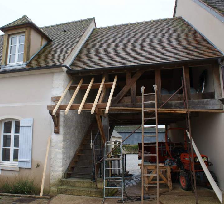 Extension de maison en bois Près de Noyon