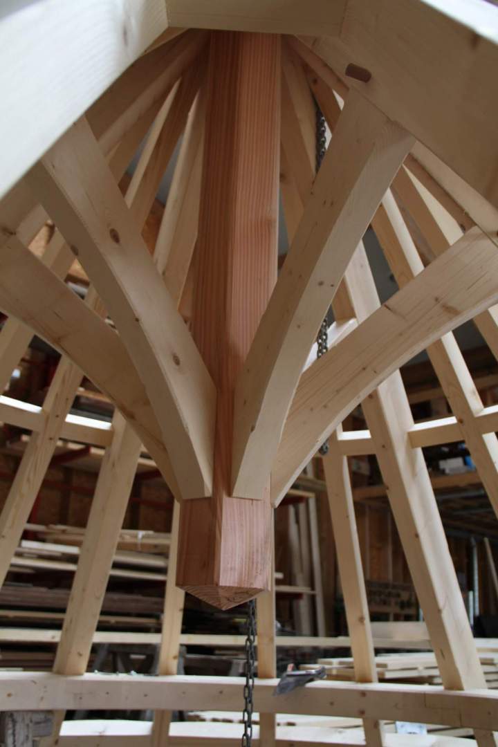 Tour ronde en bois Près de Noyon